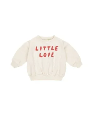 Relaxed Fleece Sweatshirt || Little Love