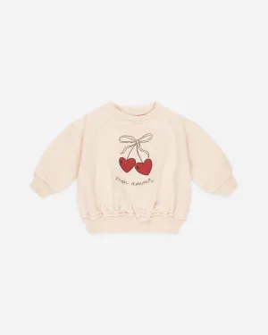 Relaxed Fleece Sweatshirt || Mon Amour