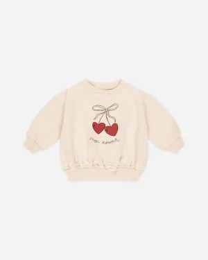 Relaxed Fleece Sweatshirt || Mon Amour