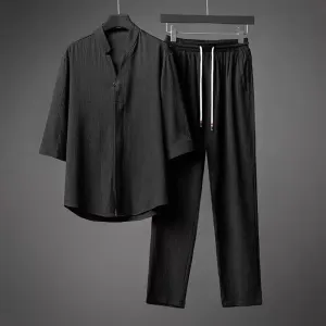 Relaxed Linen Comfort Wear Set