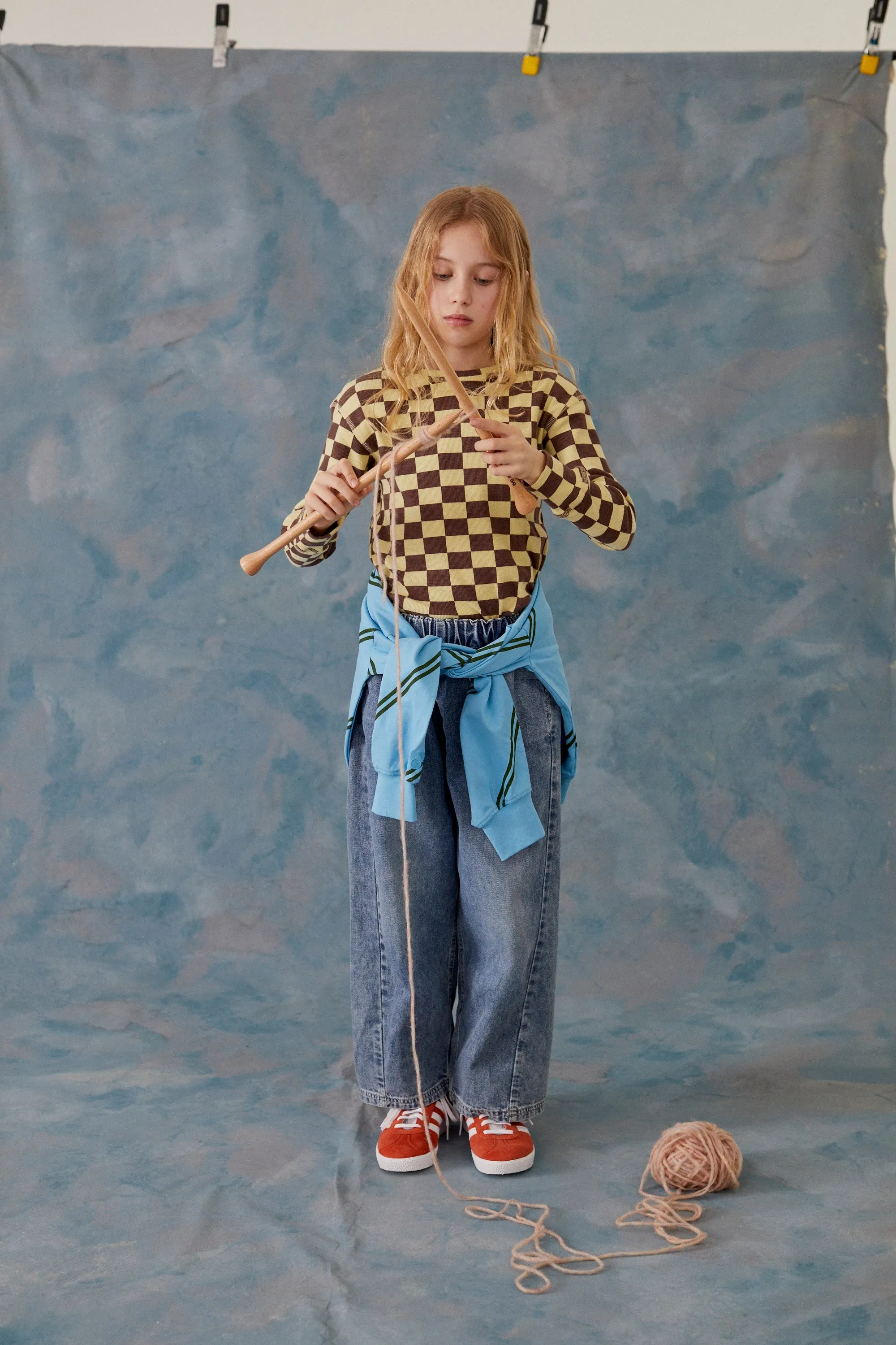 Relaxed Pant - Faded Blue
