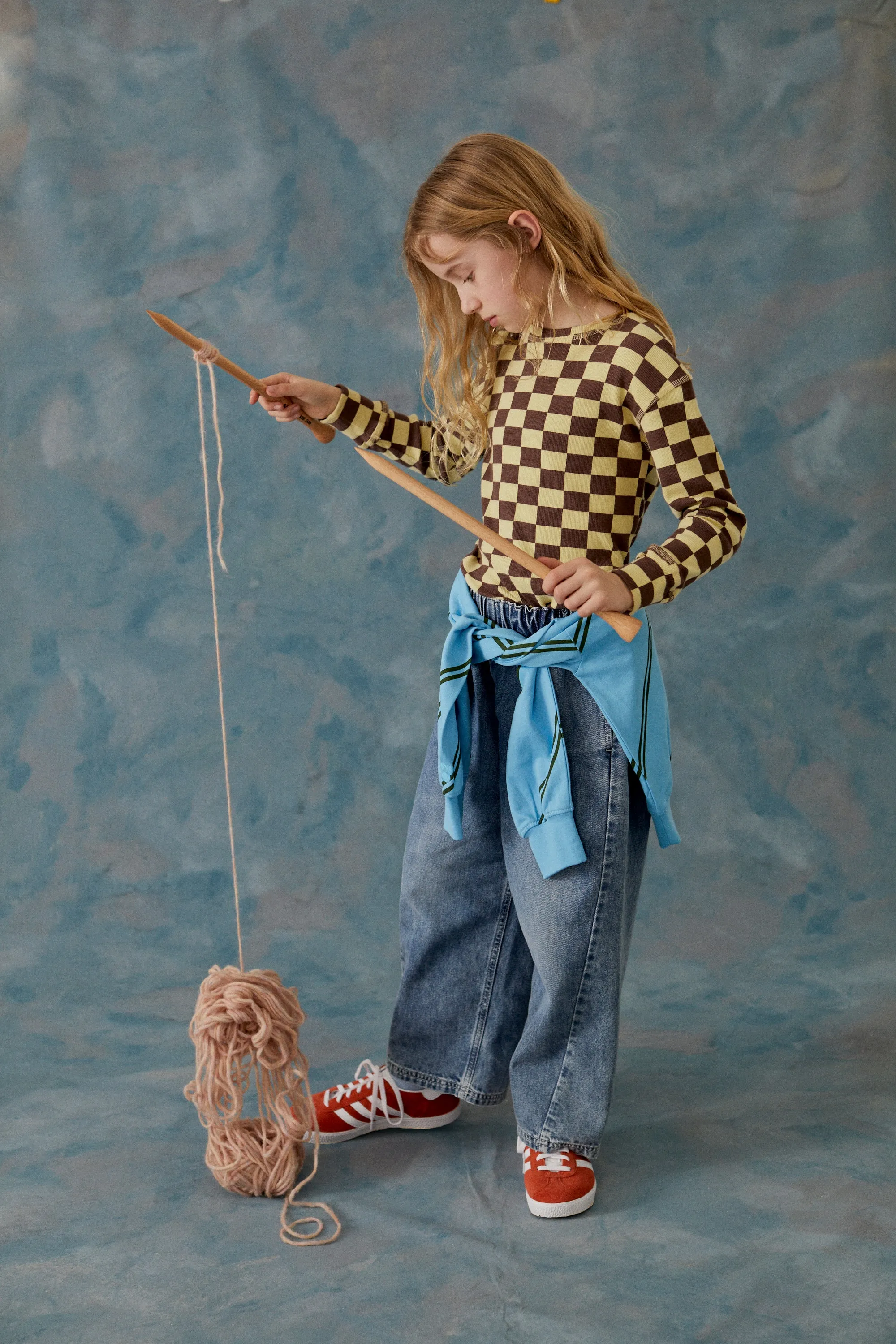 Relaxed Pant - Faded Blue