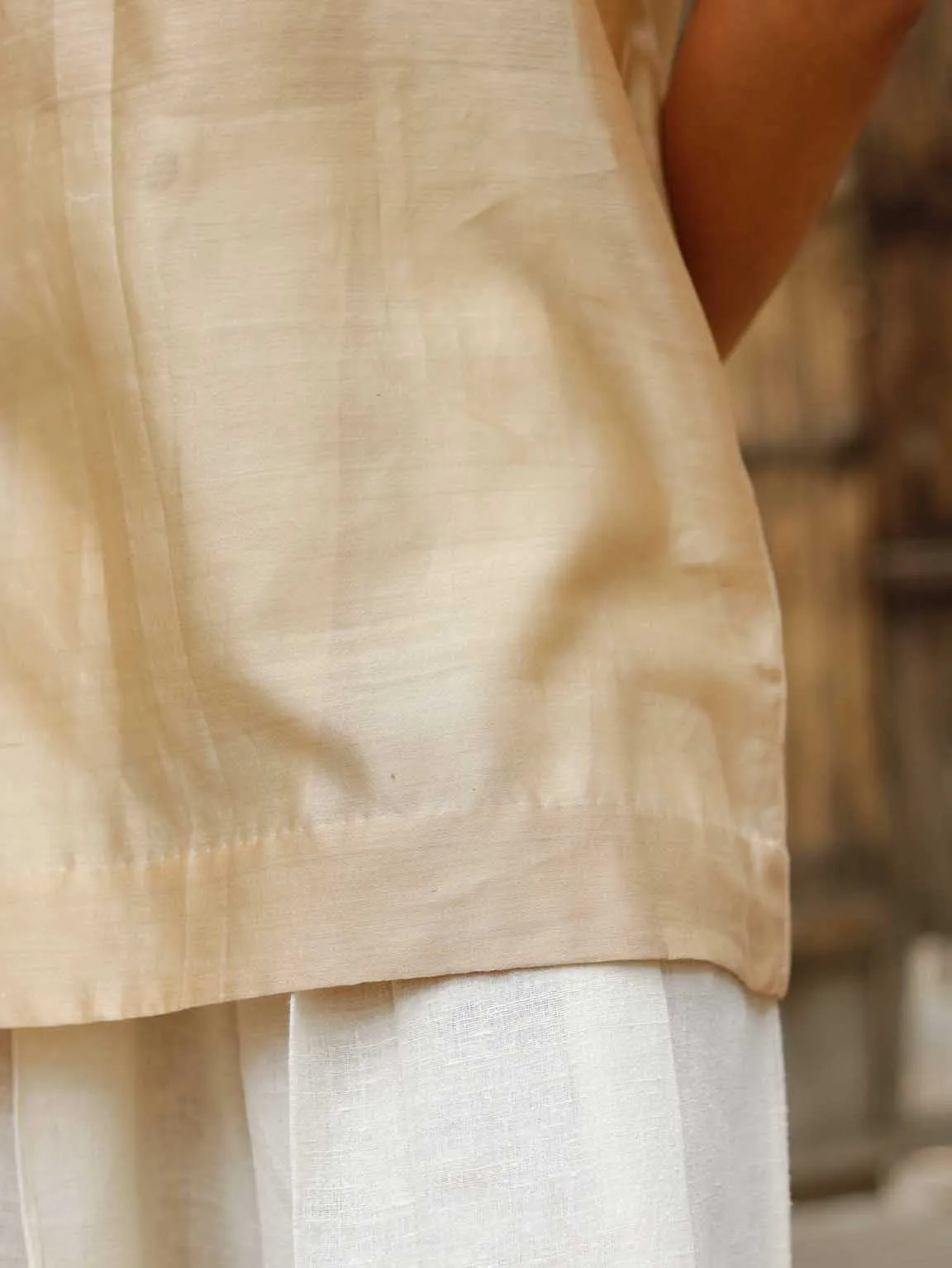 Relaxed Slip On Shirt