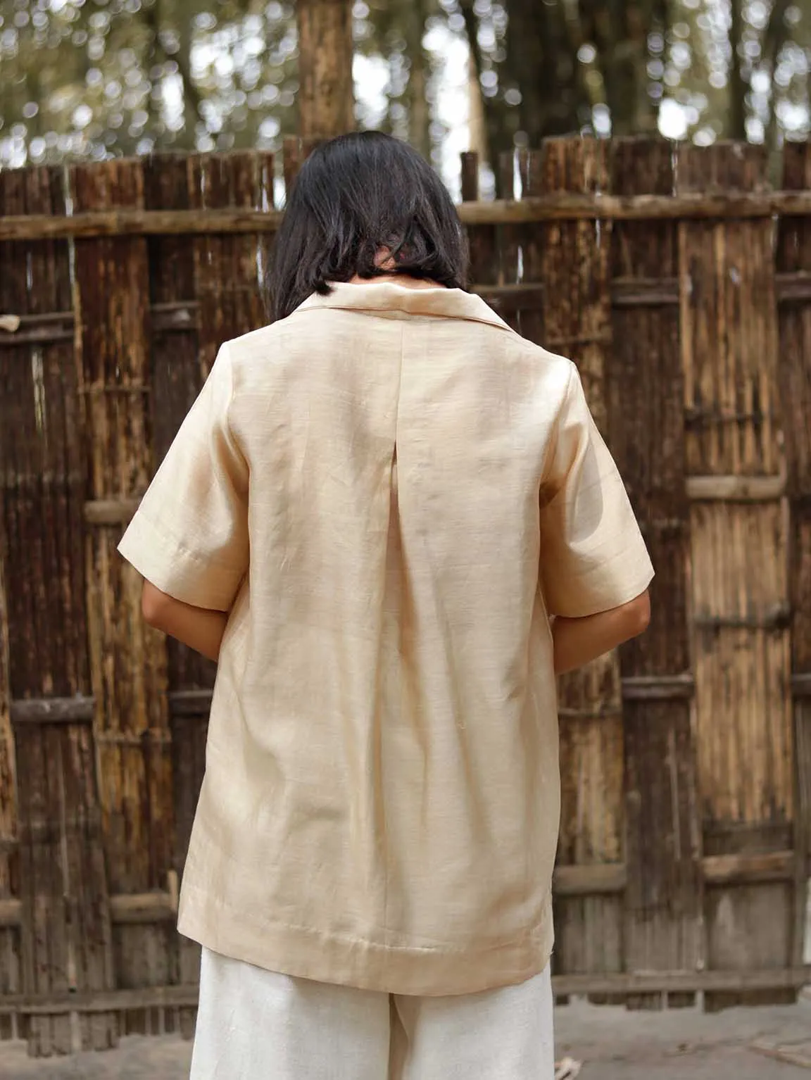 Relaxed Slip On Shirt