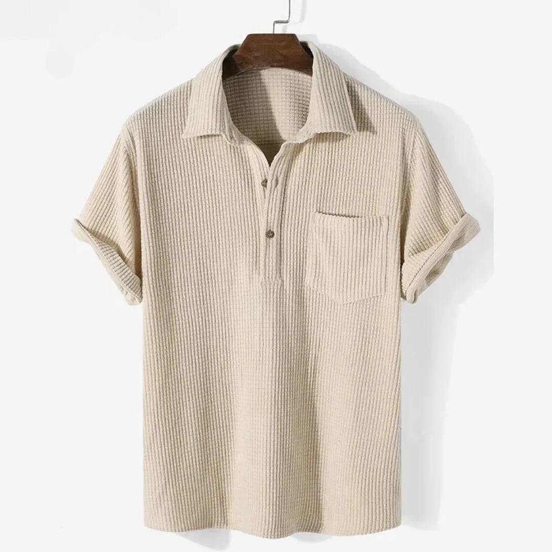 Relaxed Textured Polo