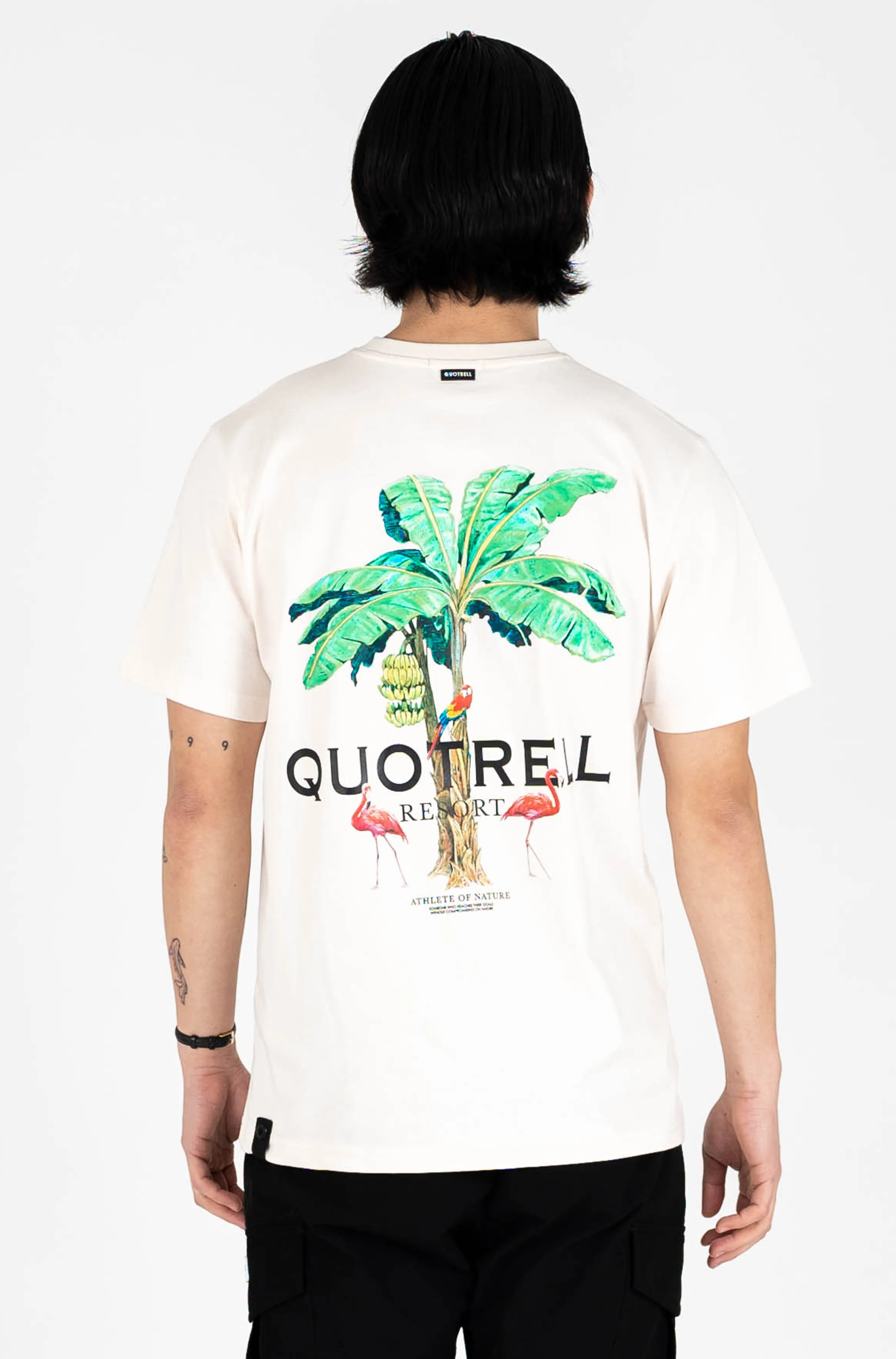 RESORT TEE | OFF WHITE/BLACK