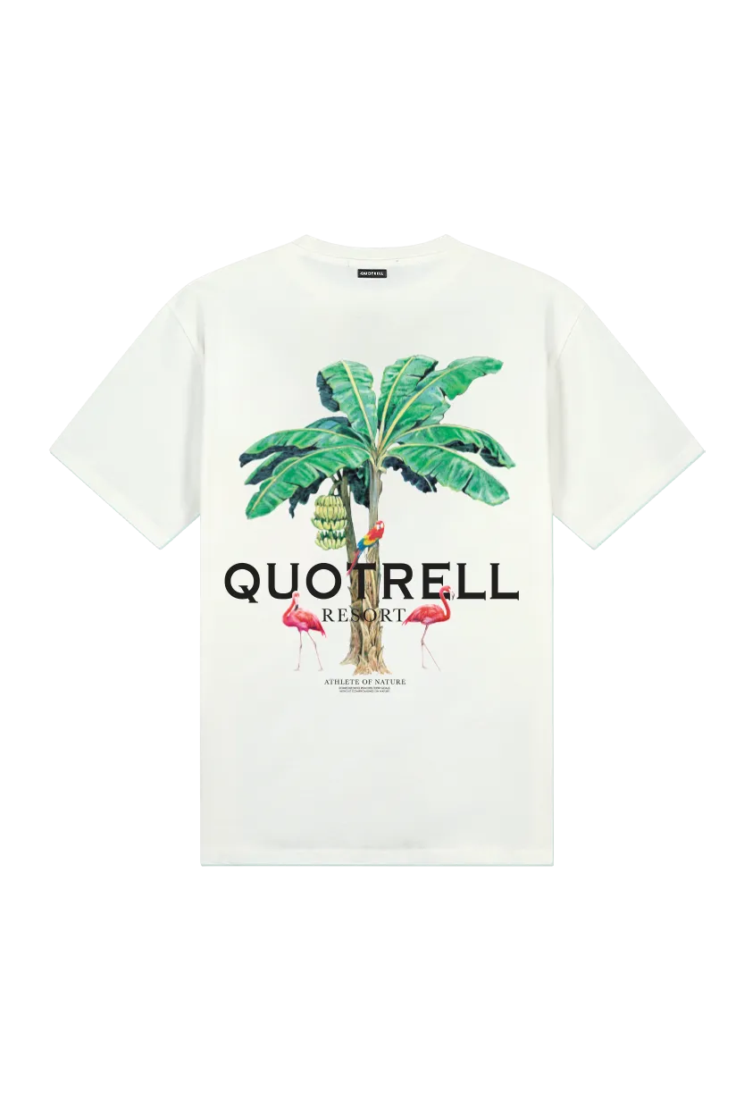 RESORT TEE | OFF WHITE/BLACK