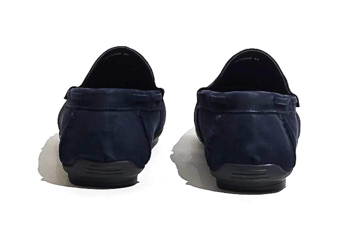 Ritchie Navy Driving Shoes