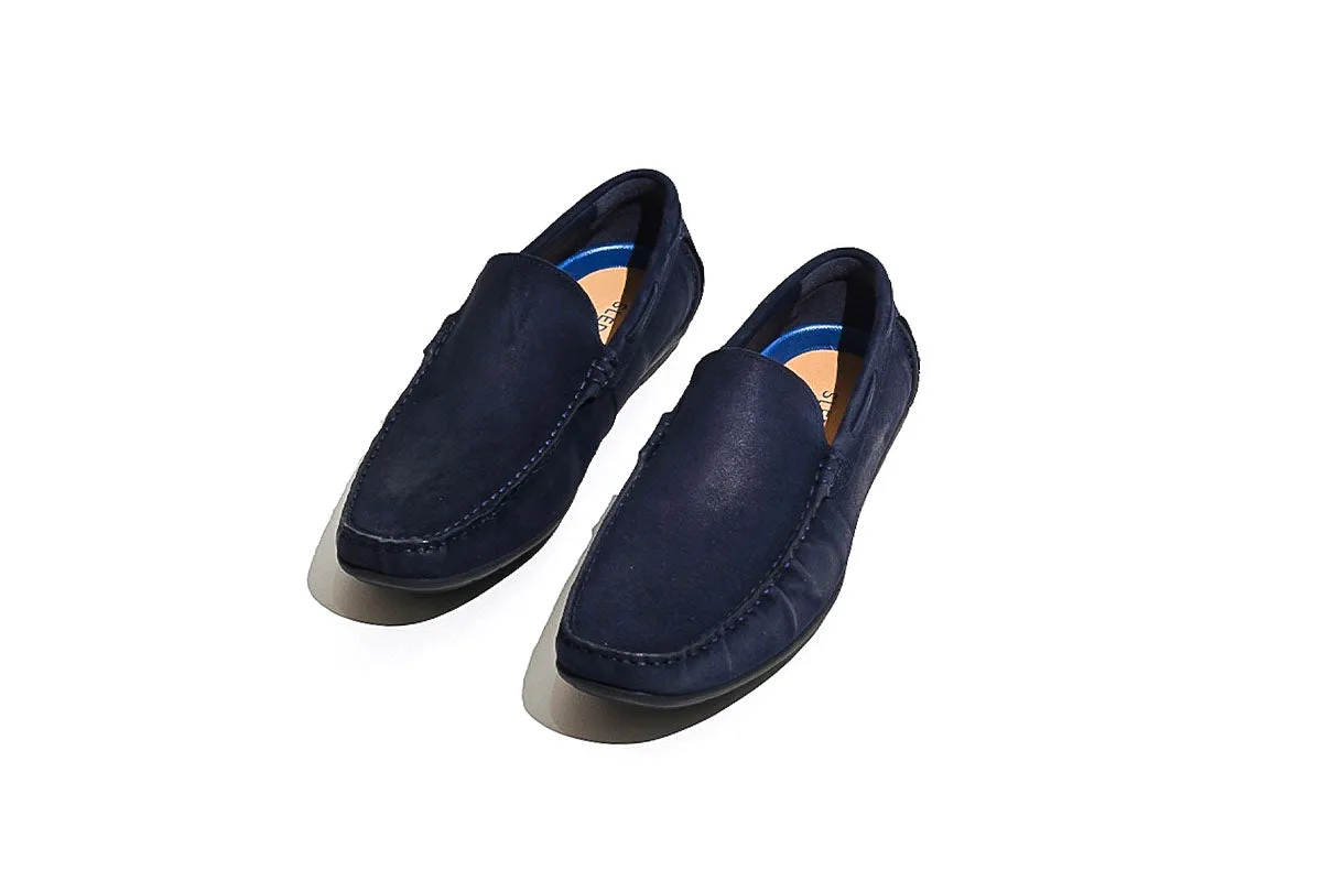 Ritchie Navy Driving Shoes