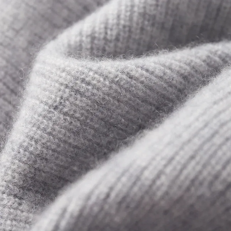 Royal Cashmere Merino Wool Zip-Up