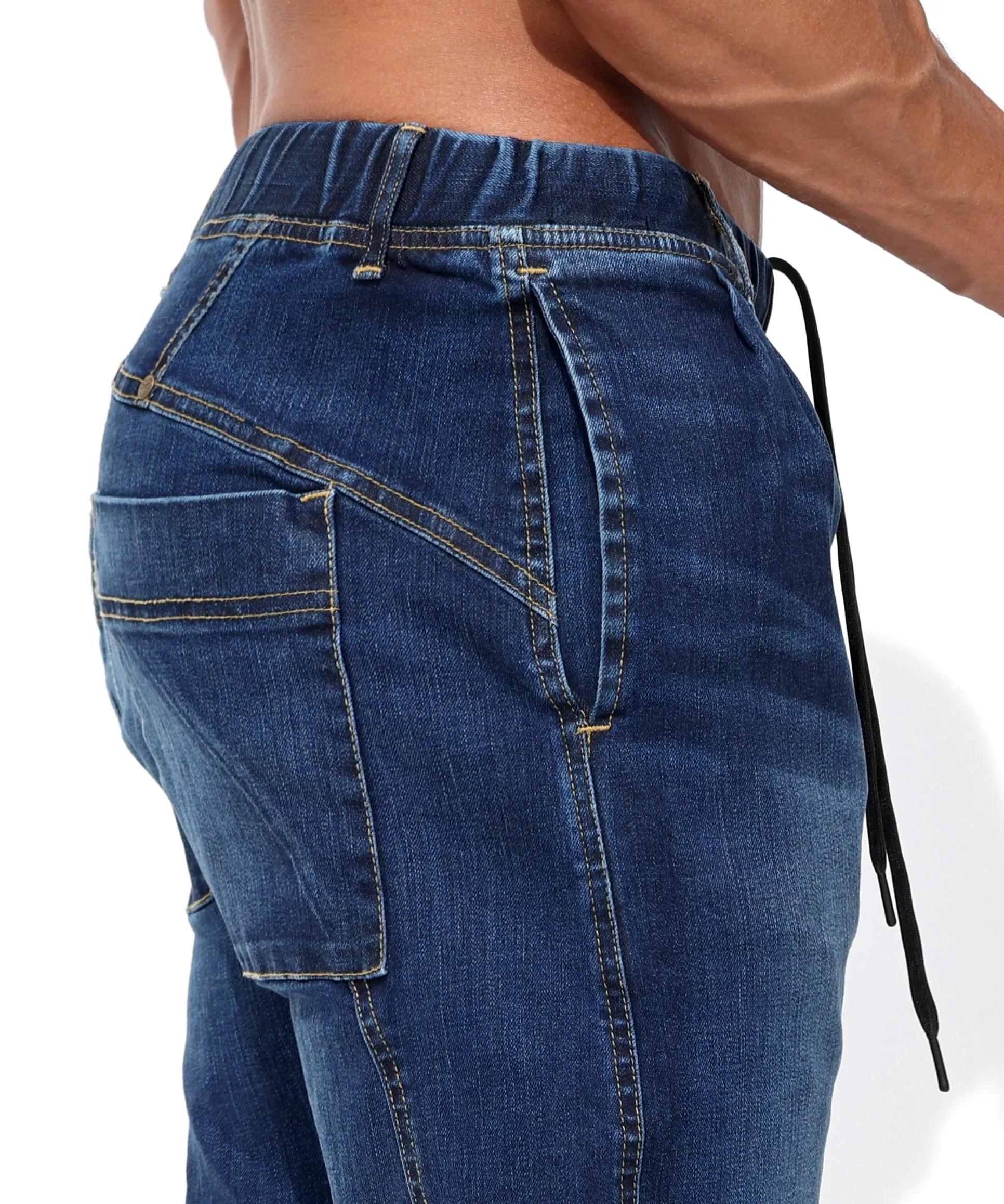 SADDLE DARK DISTRESSED