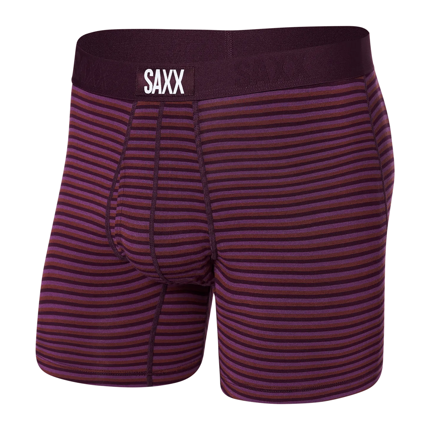 Saxx Ultra Boxers - Micro Stripe - Plum