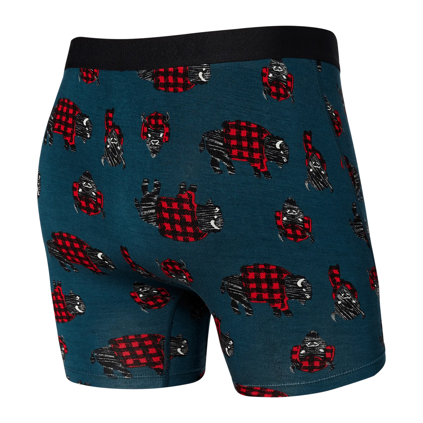 Saxx Ultra Boxers - Storm Blue Buffalo Check