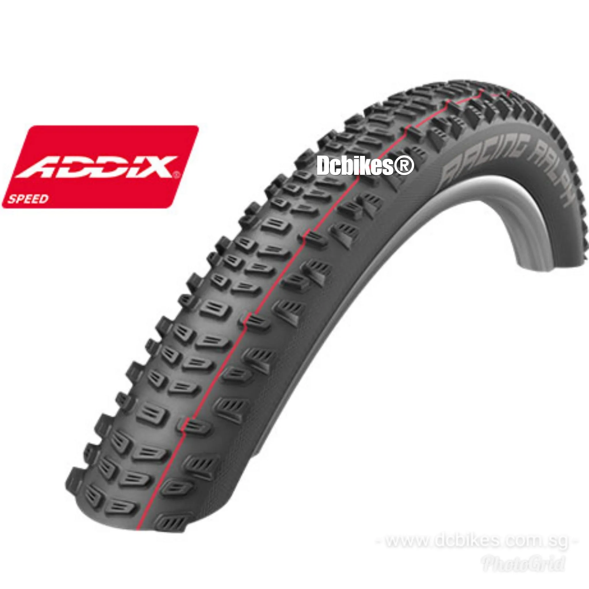 Schwalbe 26 X 2.25" Racing Ralph Super Ground Evo Addix Speed MTB Tubeless Ready Folding Tyres (1 Tire)