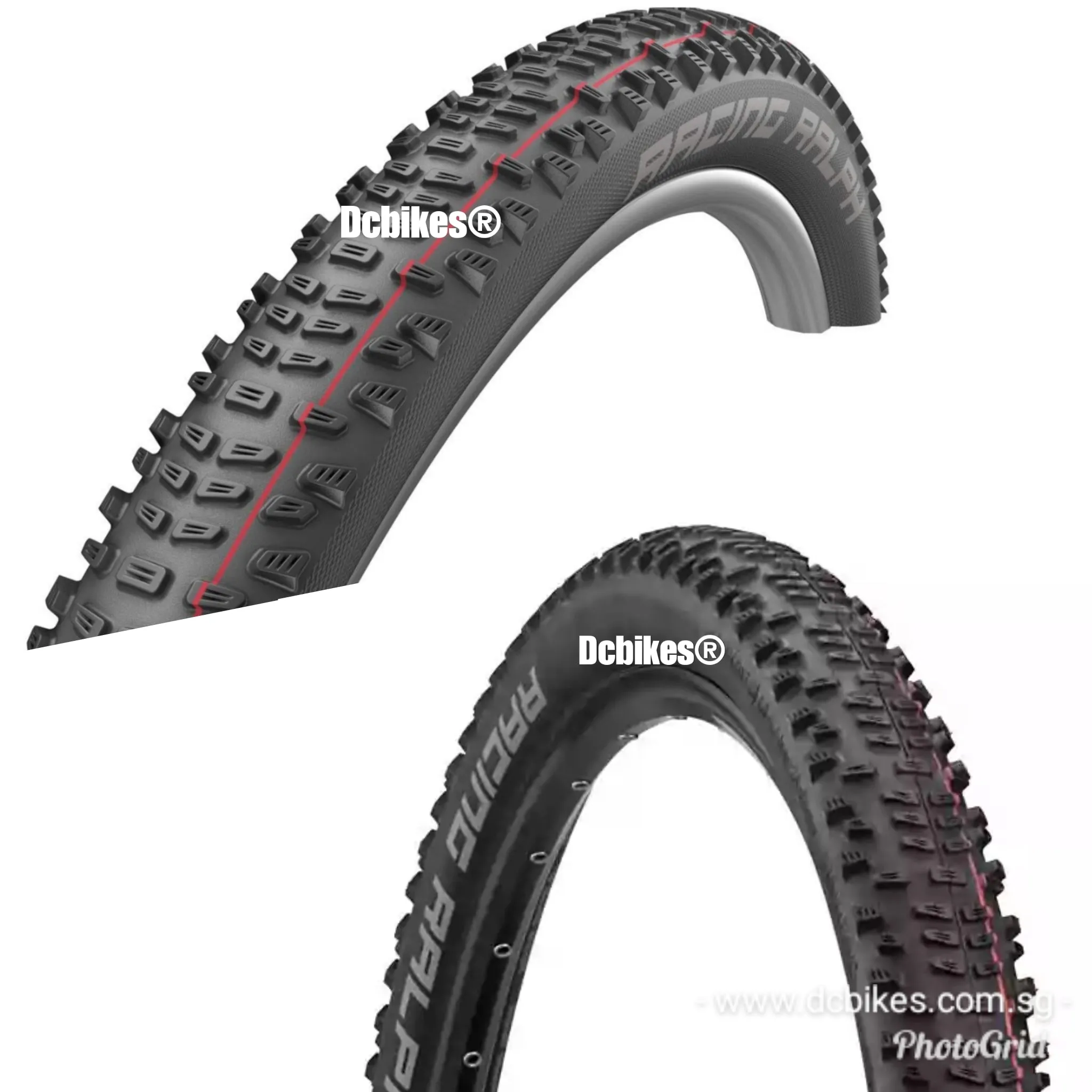 Schwalbe 29 X 2.25 Racing Ralph Addix Speed Super Ground Evo Tubeless Ready Folding Tyres (1 Tire)