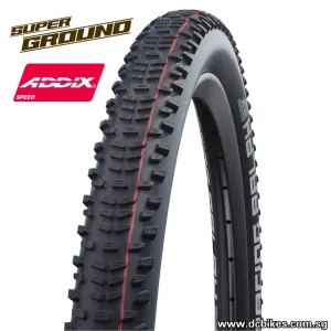Schwalbe 29 X 2.25 Racing Ralph Addix Speed Super Ground Evo Tubeless Ready Folding Tyres (1 Tire)