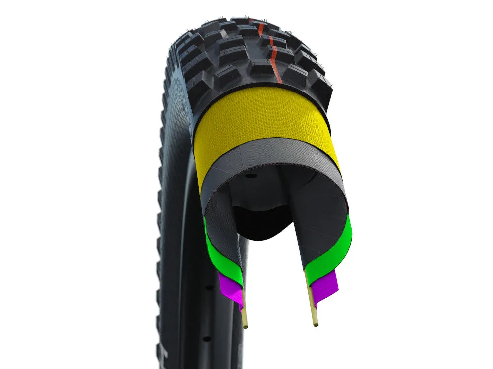 Schwalbe Eddy Current 27.5 x 2.8" TLE Folding Bike Tyre - Evo / Super Gravity