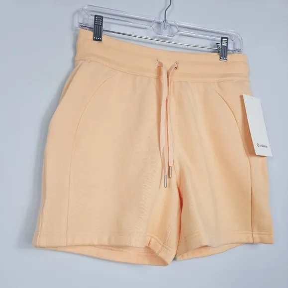 Scuba High-Rise Short 5&quot; | Peach Bellini | 6
