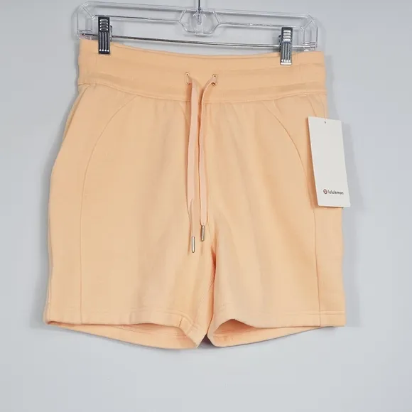 Scuba High-Rise Short 5&quot; | Peach Bellini | 6