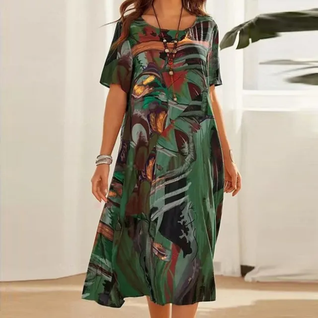 Selena | Comfy Printed Dress