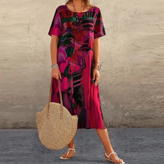 Selena | Comfy Printed Dress
