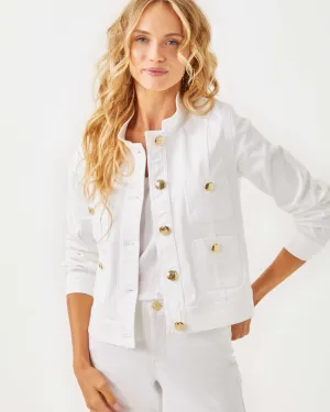 Shepa Denim Jacket - Resort White
