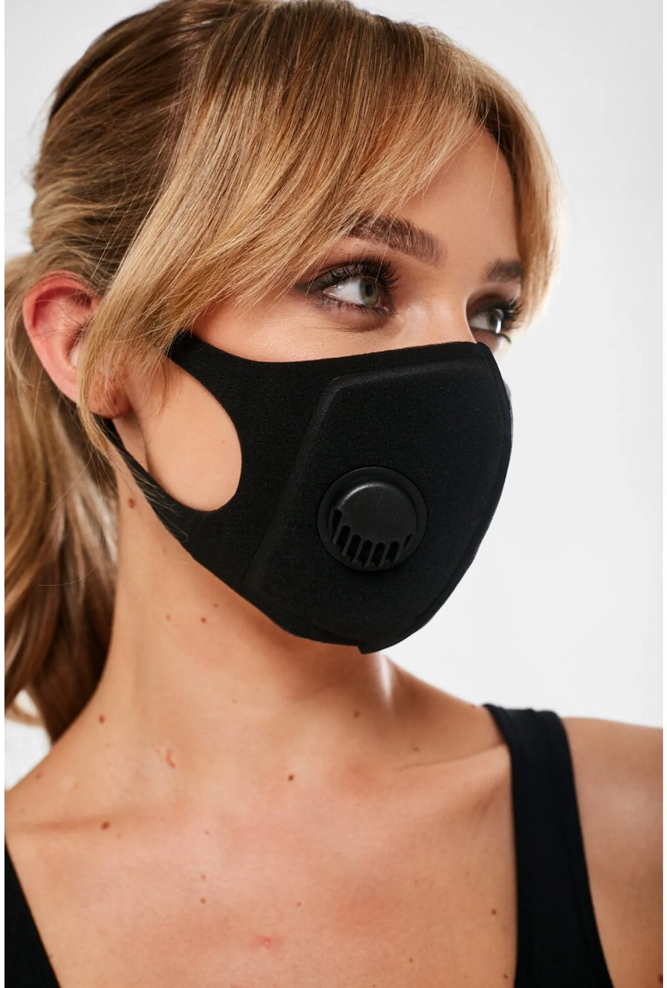 Sleek and Trendy Face Cover - Breathable & Comfortable - No Ear Tugging!