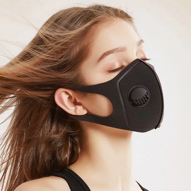 Sleek and Trendy Face Cover - Breathable & Comfortable - No Ear Tugging!