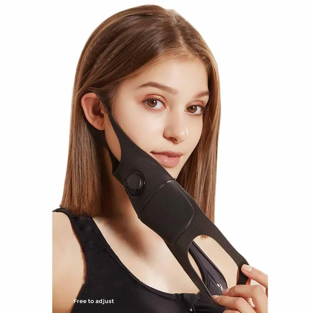 Sleek and Trendy Face Cover - Breathable & Comfortable - No Ear Tugging!