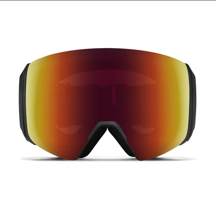 SMITH 4D Mag XL goggles - Black w/ Sun red mirror
