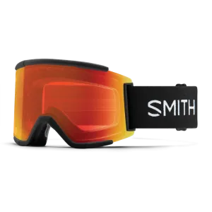 Smith Squad XL Goggle- Black w/ChromaPop Everyday Red Mirror Lens 2025