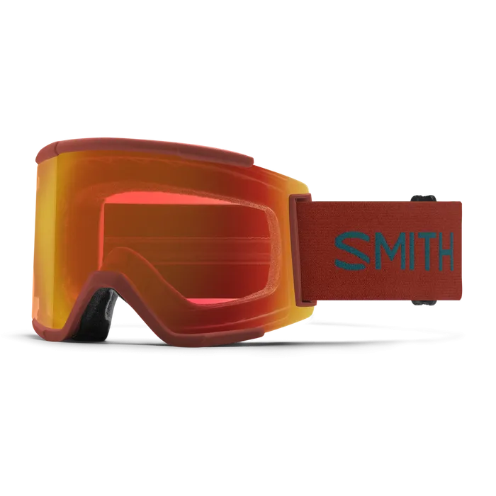 Smith Squad XL Goggle- Terra Flow w/ ChromaPop Everyday Red Mirror Lens