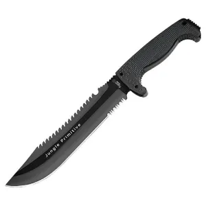 SOG Jungle Primitive Machete with Nylon Sheath - Black