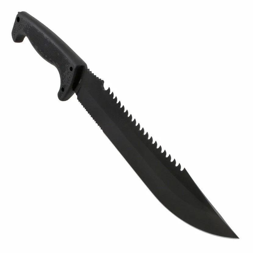 SOG Jungle Primitive Machete with Nylon Sheath - Black