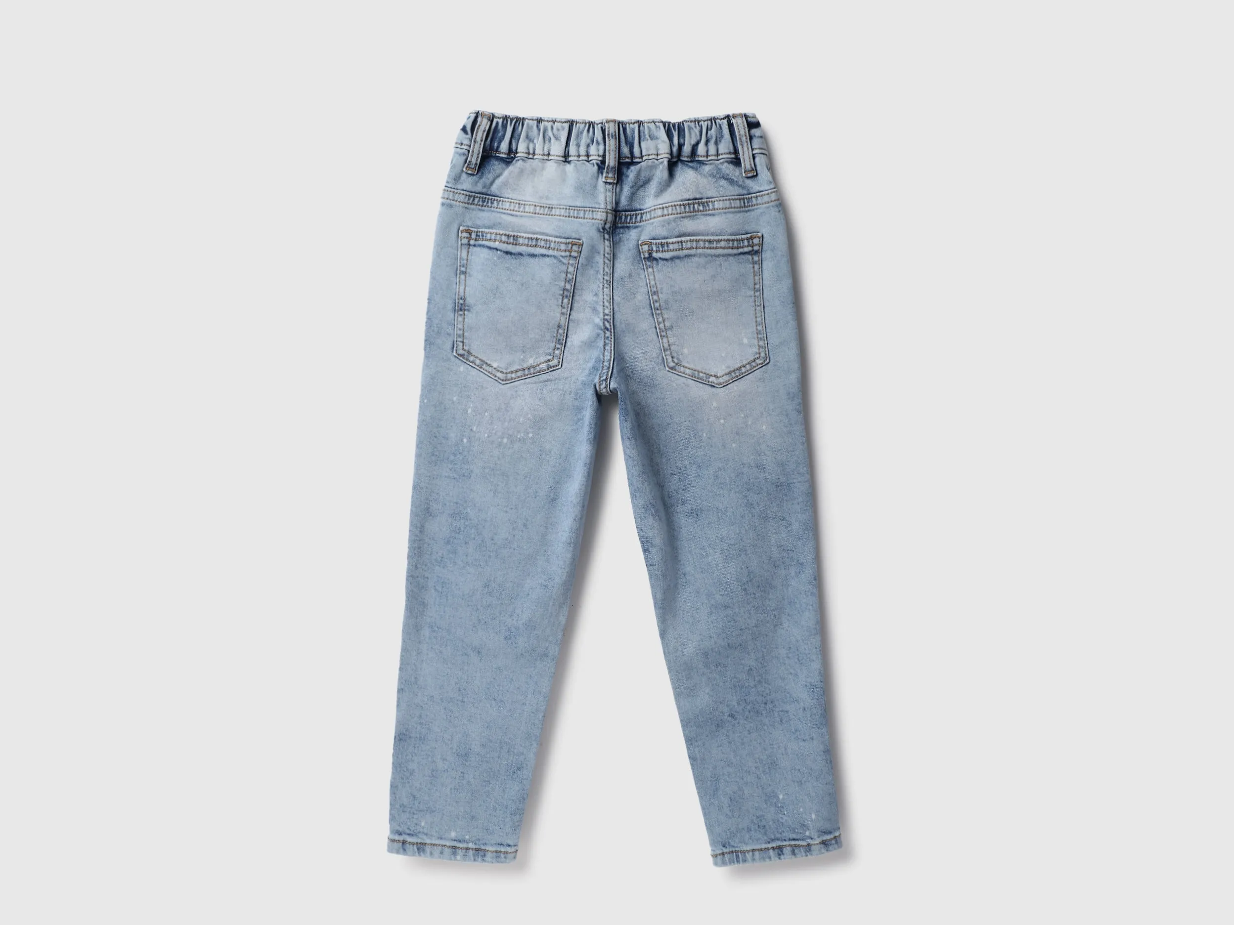 Solid Slouchy Fit Jeans