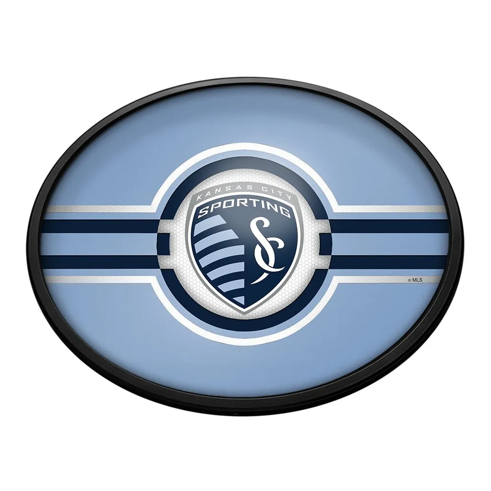 Sporting Kansas City: Oval Slimline Lighted Wall Sign