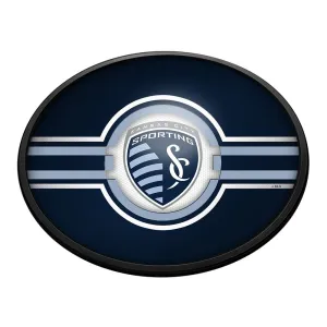 Sporting Kansas City: Oval Slimline Lighted Wall Sign