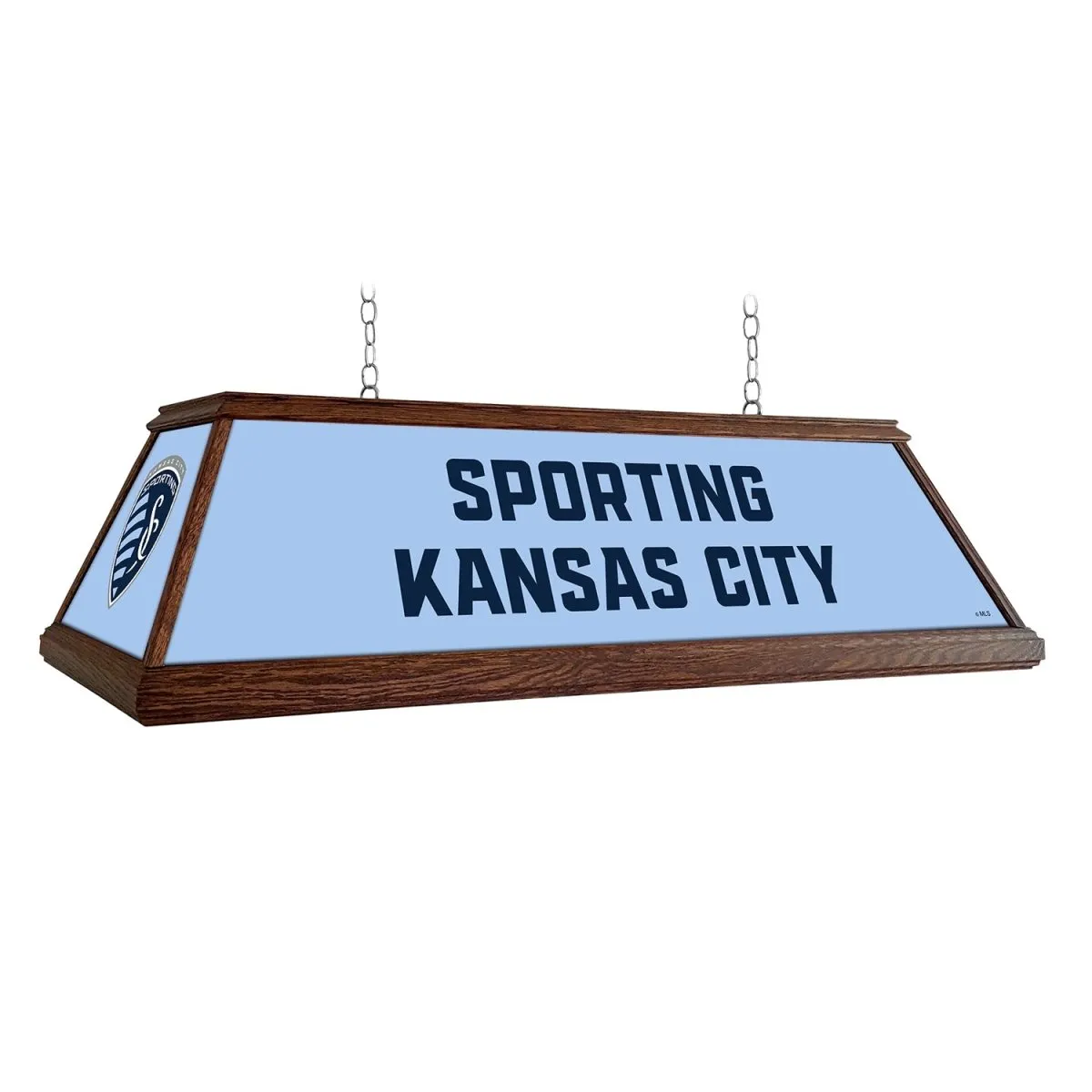Sporting Kansas City: Premium Wood Pool Table Light