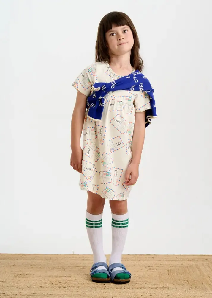 Sprinkles - Postcard Jersey Baby & Kids Short Sleeve Dress