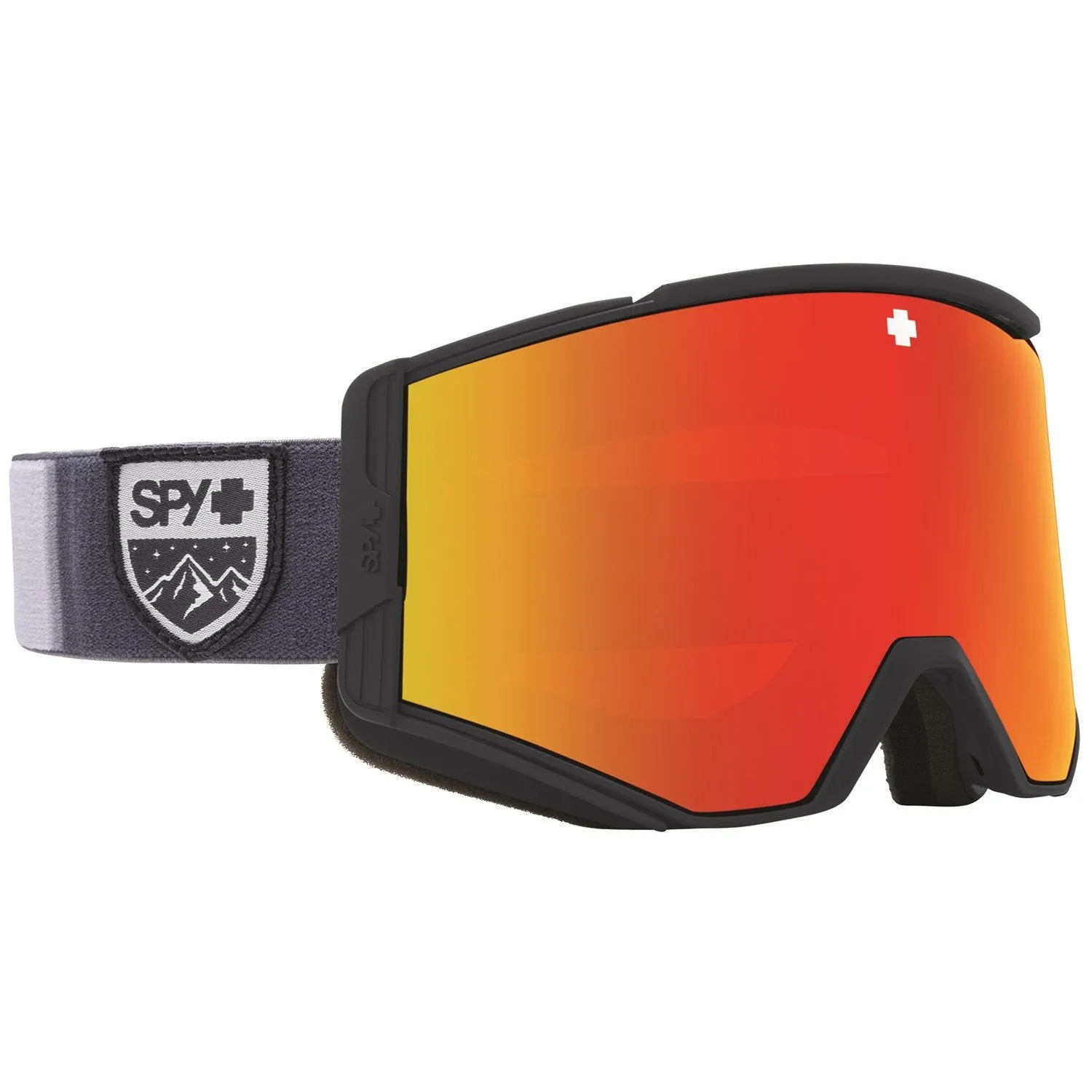 Spy Ace Goggles Colourblock Gray HD Plus Bronze with Red Spectra Mirror   Spare Lens