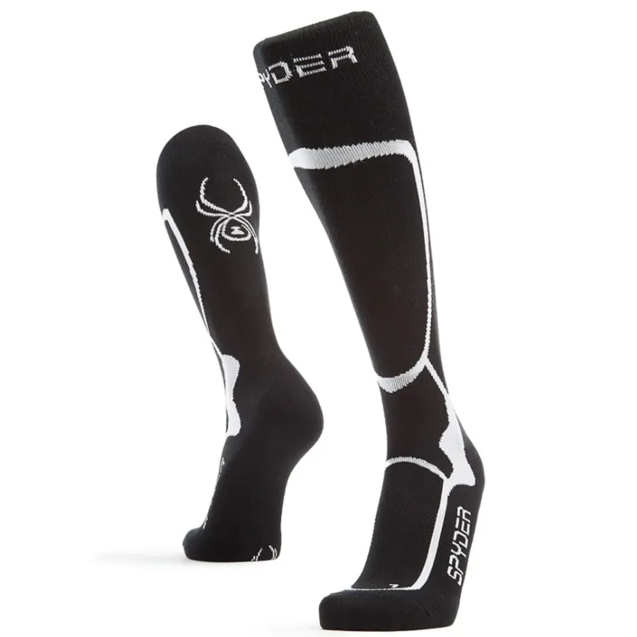 SPYDER Pro Liner socks - Womens - Black White