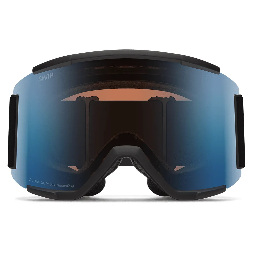 Squad XL goggle - Black / CP Pro photochromic blue mirror