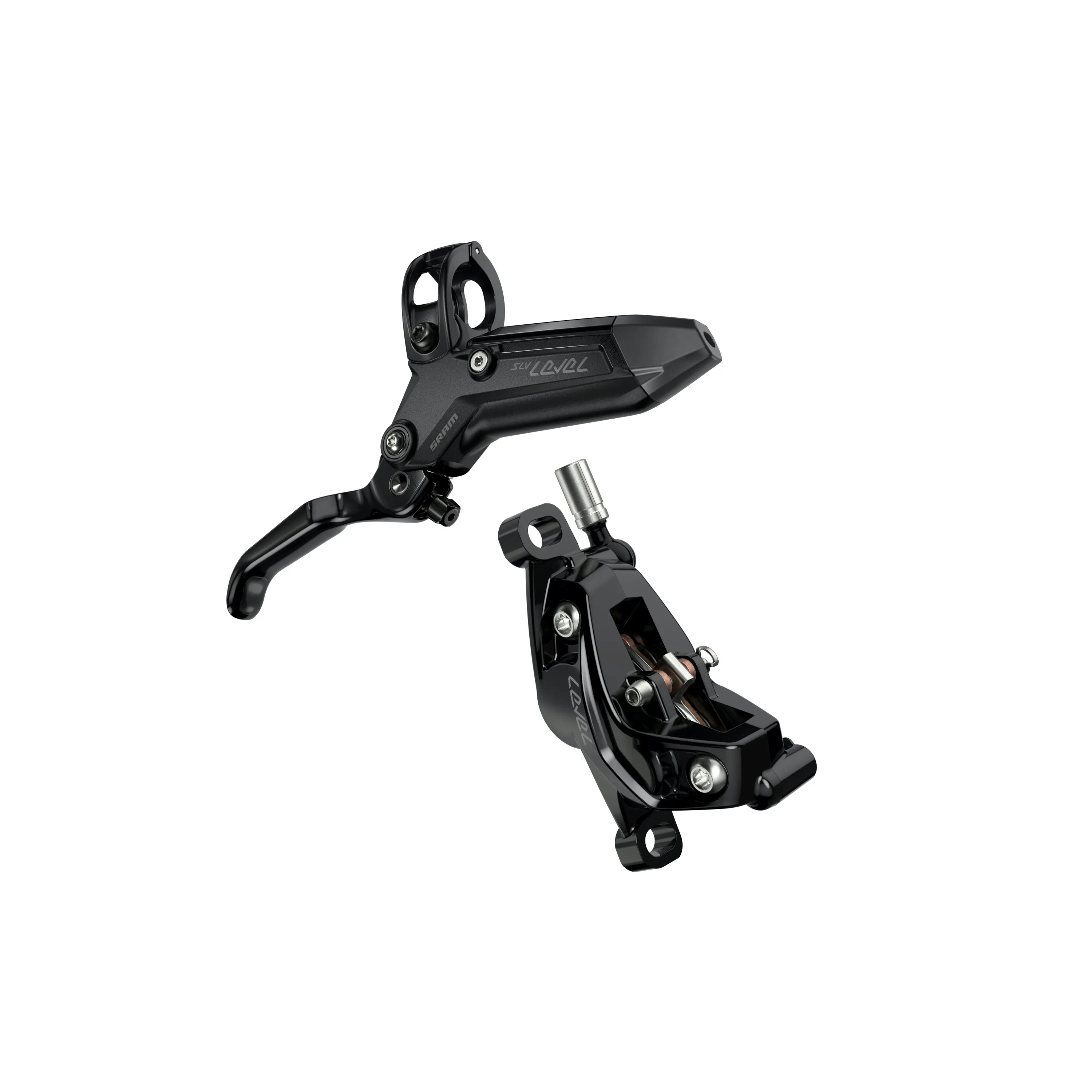 SRAM Level Silver Stealth 4-Piston Disc Brake