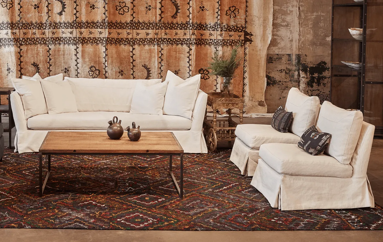 St. Bart's 84in Slipcovered Luxury Queen Sleeper Sofa