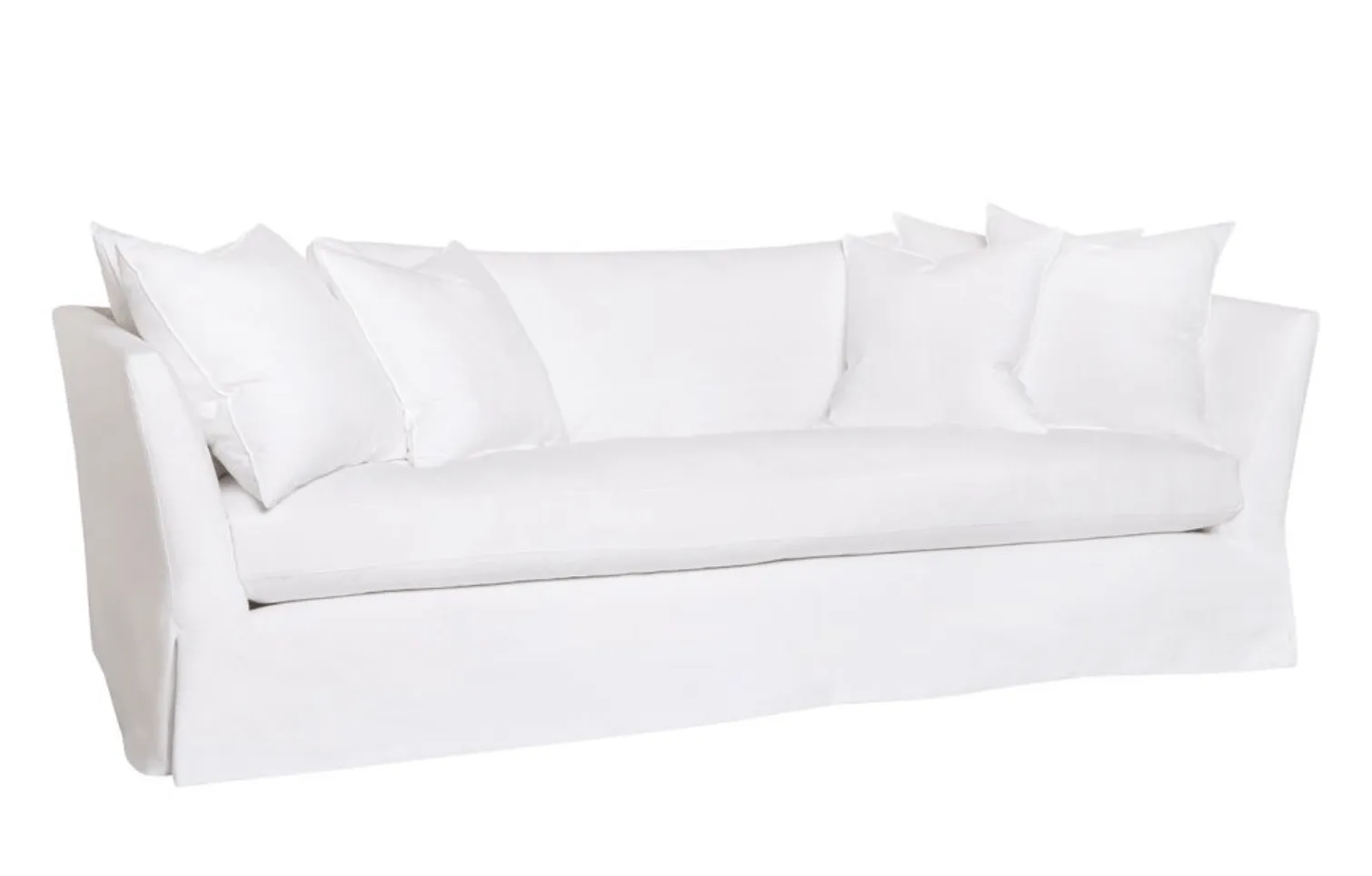 St. Bart's 84in Slipcovered Luxury Queen Sleeper Sofa