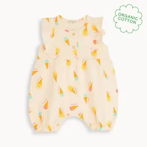 Sundae - Gelato Jersey Baby Frill Bubble Romper