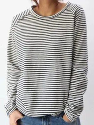 Sweater Lira™ | Women's Light Striped Jumper | Soft Knit, Breathable Fabric & Relaxed Fit