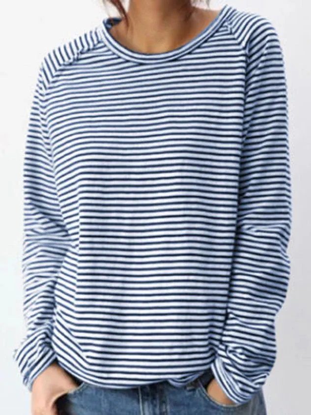 Sweater Lira™ | Women's Light Striped Jumper | Soft Knit, Breathable Fabric & Relaxed Fit