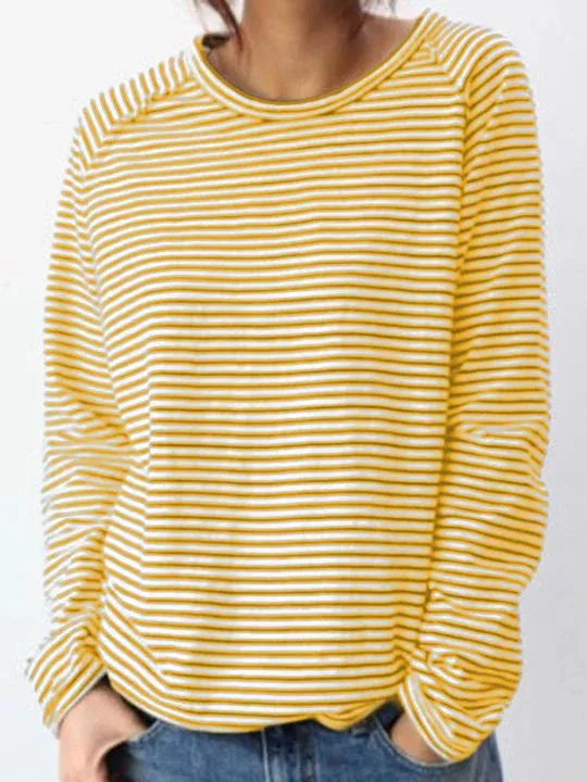 Sweater Lira™ | Women's Light Striped Jumper | Soft Knit, Breathable Fabric & Relaxed Fit