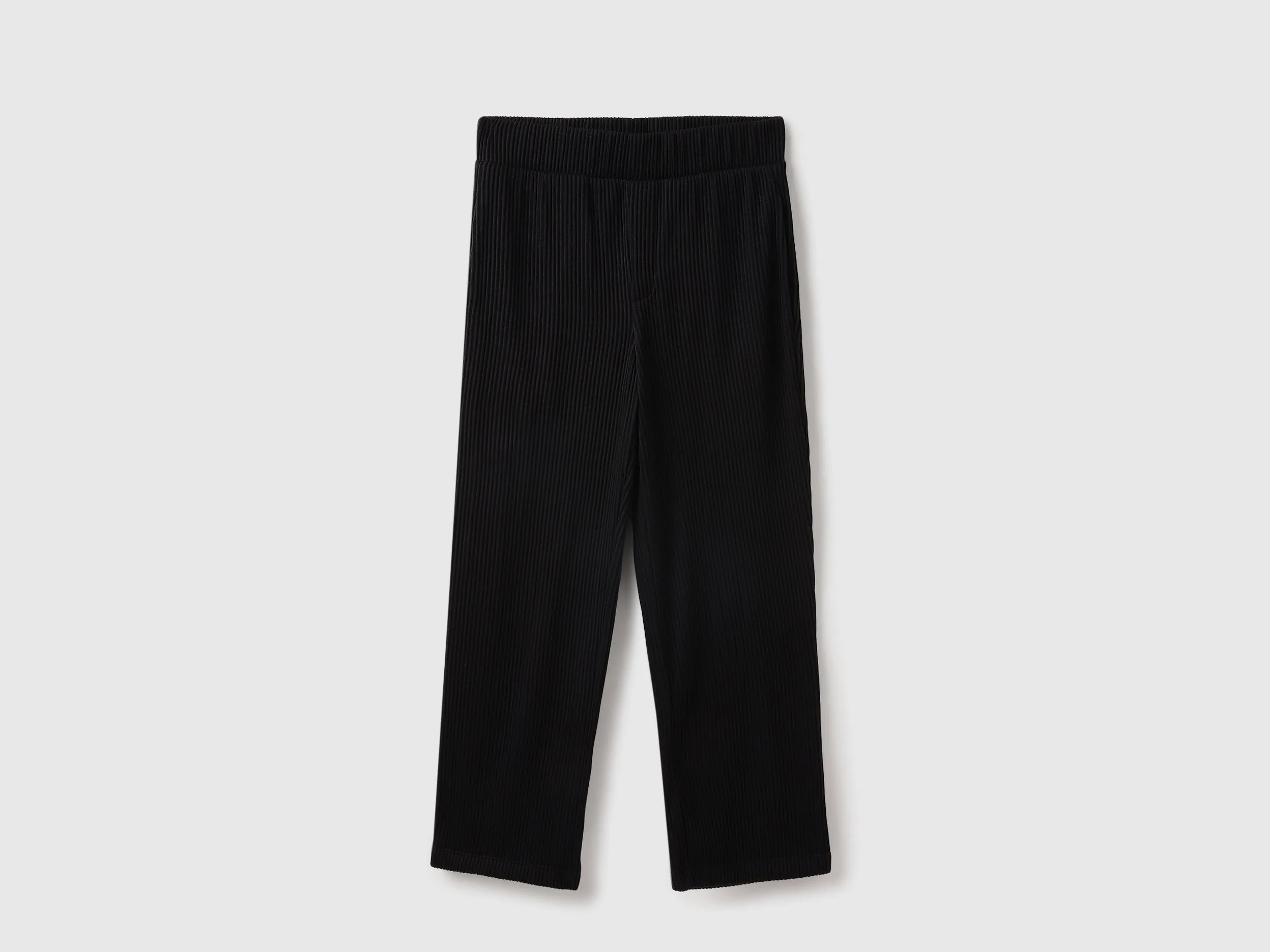 Textured Regular Fit Trousers